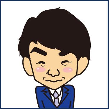 営業佐藤の似顔絵
