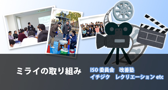 ミライの取り組みページにリンクするバナー画像